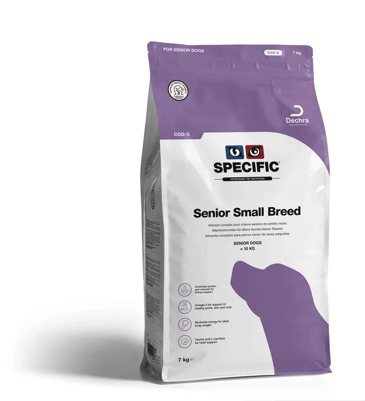 Senior Small Breed CGD-S hundfoder - 7 kg | Toppsäljare