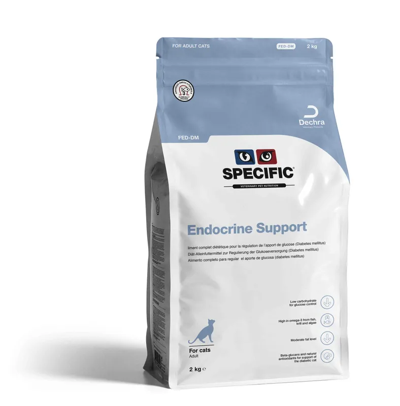 Passa på - Endocrine Support FED-DM Kattfoder - 2 kg