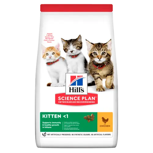 Toppkvalitet - Kitten torrfoder med kyckling - 7 kg