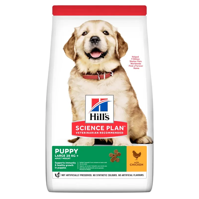 Enkel retur | Puppy Large Breed torrfoder med kyckling - 6 kg