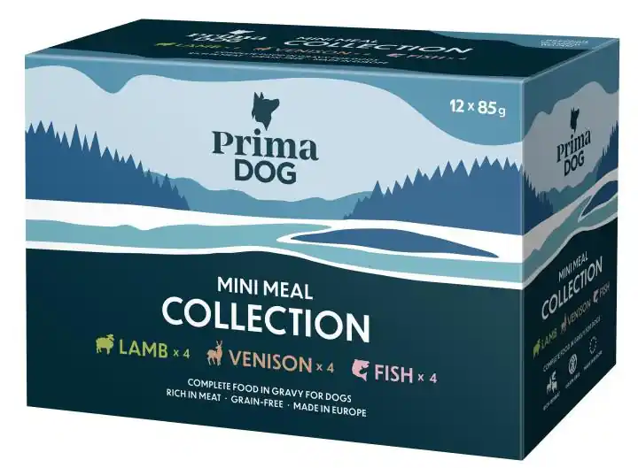 Professionell kvalitet - Mini Meal Multipack Våtfoder för hund - 12 x 85 g