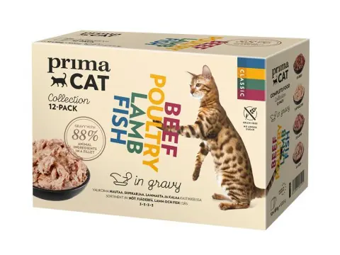 Favorit hos kunderna | Våtfoder Multipack i Sås för Katt - 12 x 85 g