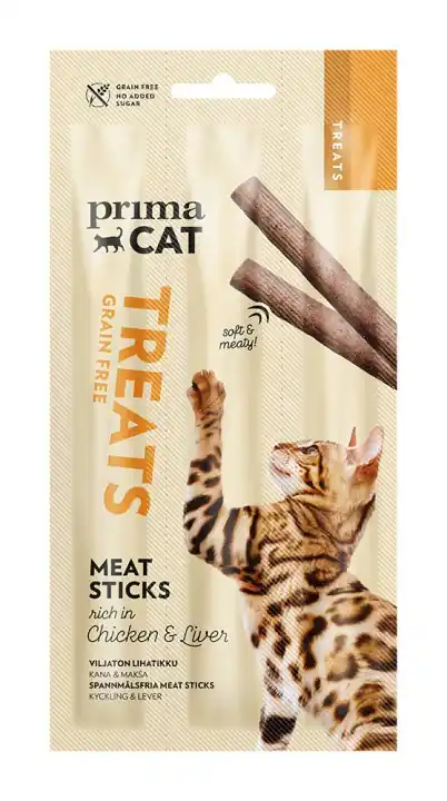 Enkel retur - Kattgodis Köttpinnar - Lax & Forell