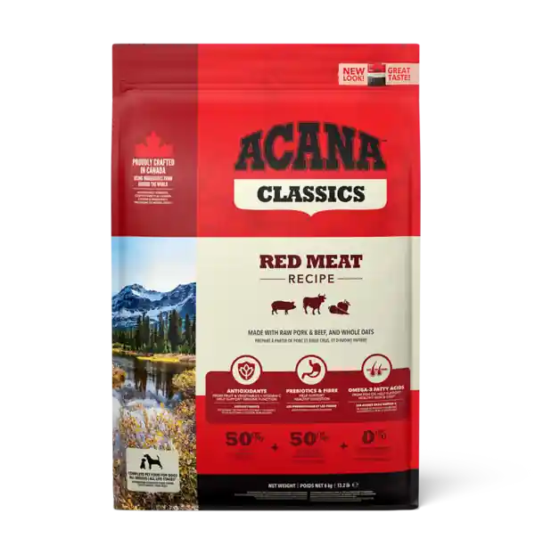 Kundfavorit - Classic Red Hundfoder - 9,7 kg