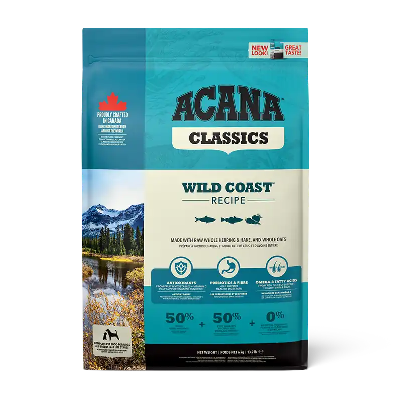 Finns nu | Wild Coast Hundfoder - 14,5 kg
