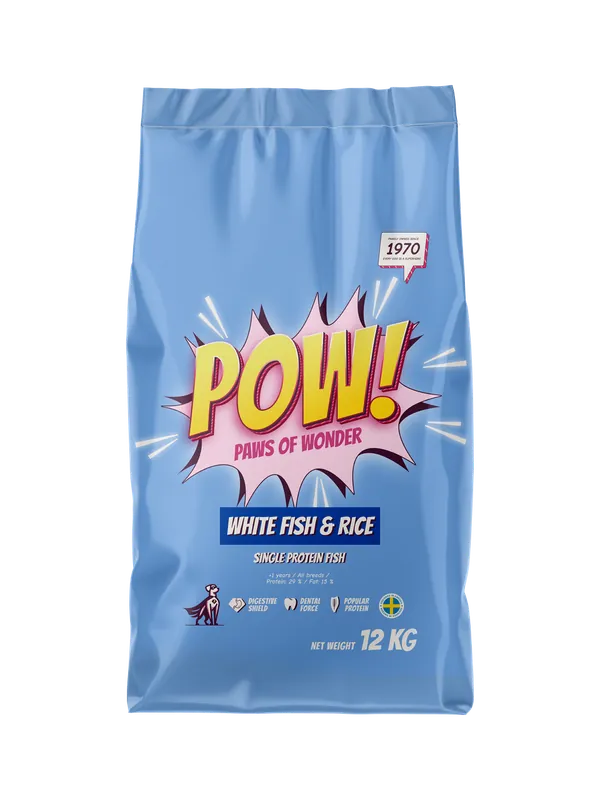 Dog Adult White Fish & Rice Torrfoder för Hund - 12 kg | Bästa pris