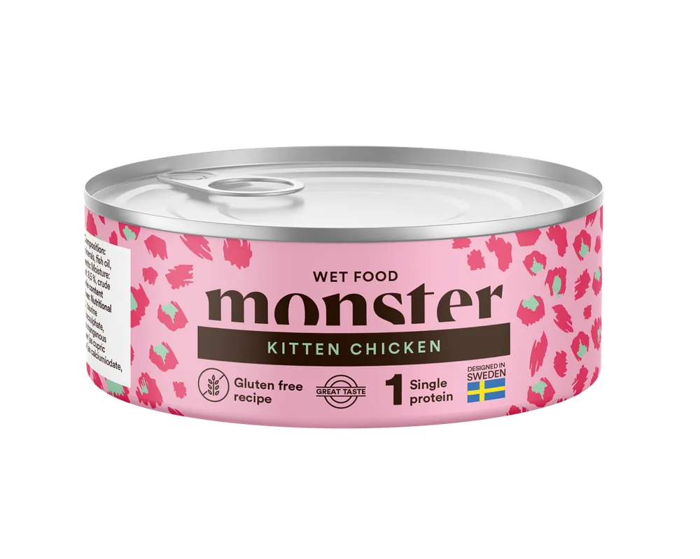 Tidsbegränsat erbjudande | Kitten Chicken Våtfoder - 12 x 100 g