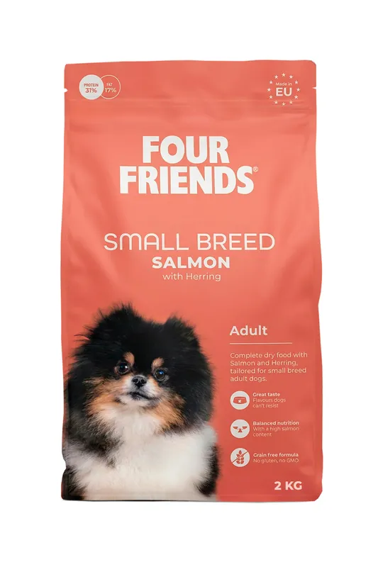 Small Breed Salmon Torrfoder till Hund - 2 kg - Kanonerbjudande