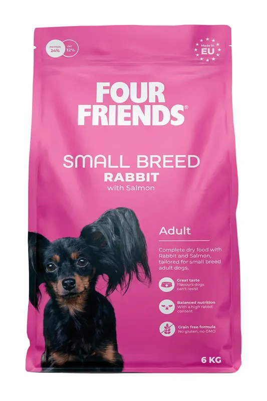 Expressfrakt | Small Breed Rabbit Torrfoder till Hund - 6 kg