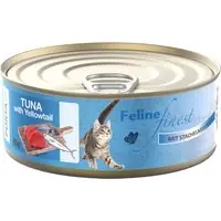 Nyhet hos oss - Feline Finest våtfoder 6 x 85 g - Tonfisk & taggmakrill