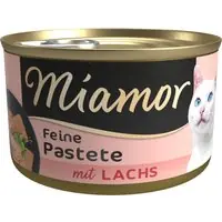Miamor Paté 12 x 85 g - Lax | Extra bra pris
