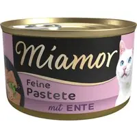 Prisnedsättning - Miamor Paté 12 x 85 g - Anka