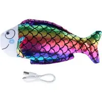 TIAKI Dancing Fish elektronisk kattleksak - 1 st - I lager