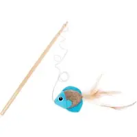 TIAKI Feather Fish kattspö - 1 st - Spara mer