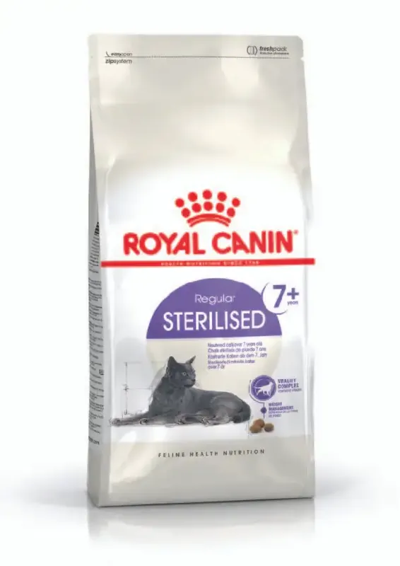Sterilised 7+ Ageing Torrfoder för katt – 1,5 kg - Köp direkt