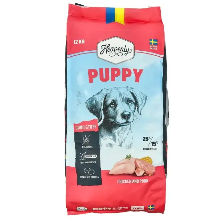Klar att skickas - Heavenly Puppy Valpfoder 12kg
