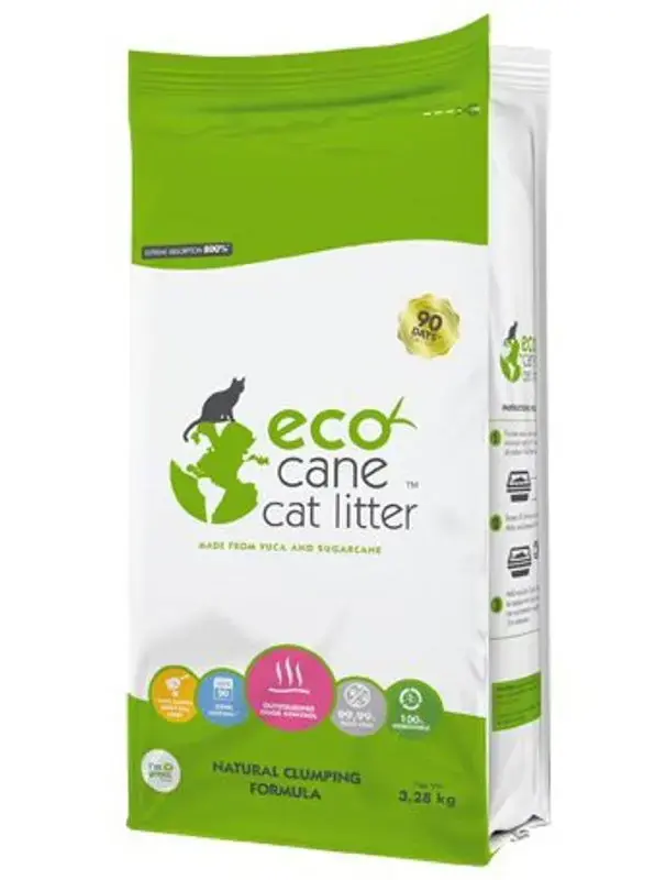Eco Cane kattströ 11,6 L | Premiumkvalitet