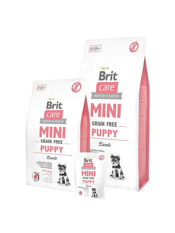 Brit Care Mini Grain free Puppy Lamb - Spara nu