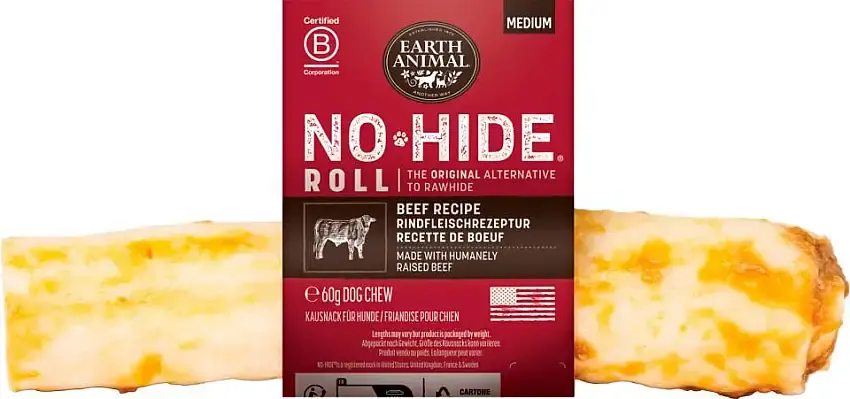 Gratis retur | No-Hide Beef Chew Medium 18 cm (60g)