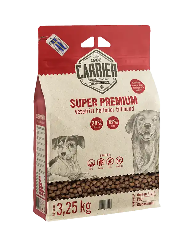 Carrier Super Premium Hundfoder | Tryggt köp