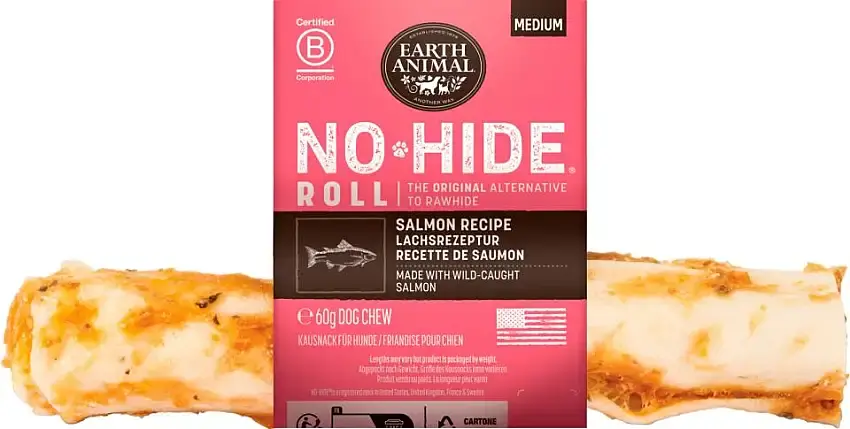 No-Hide Salmon Chew Medium 18 cm (60g) - Expressleverans