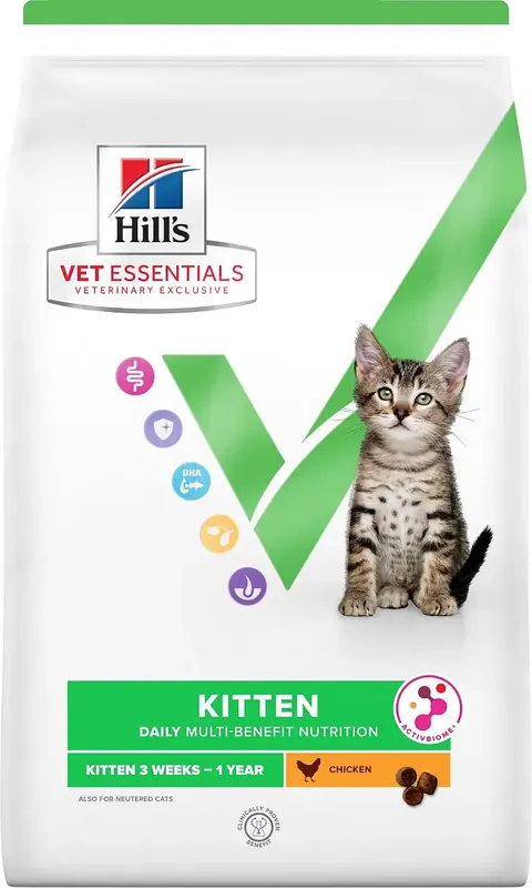 Finns i lager | Hill’s VetEssentials Kitten Multi-Benefit Chicken