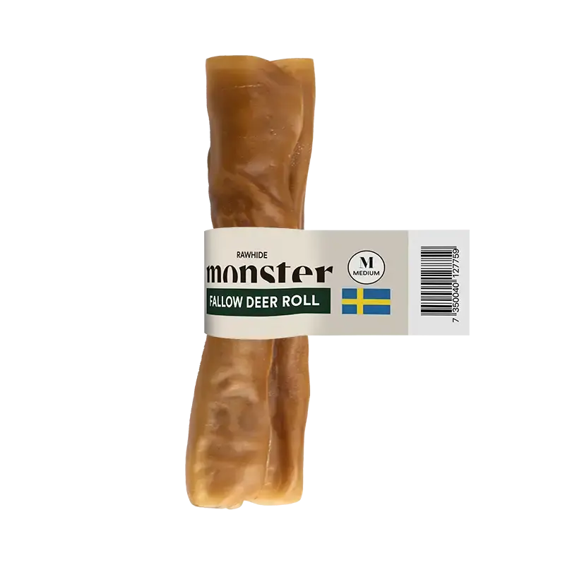Monster Raw Fallow deer Roll M 15cm - Populärt just nu