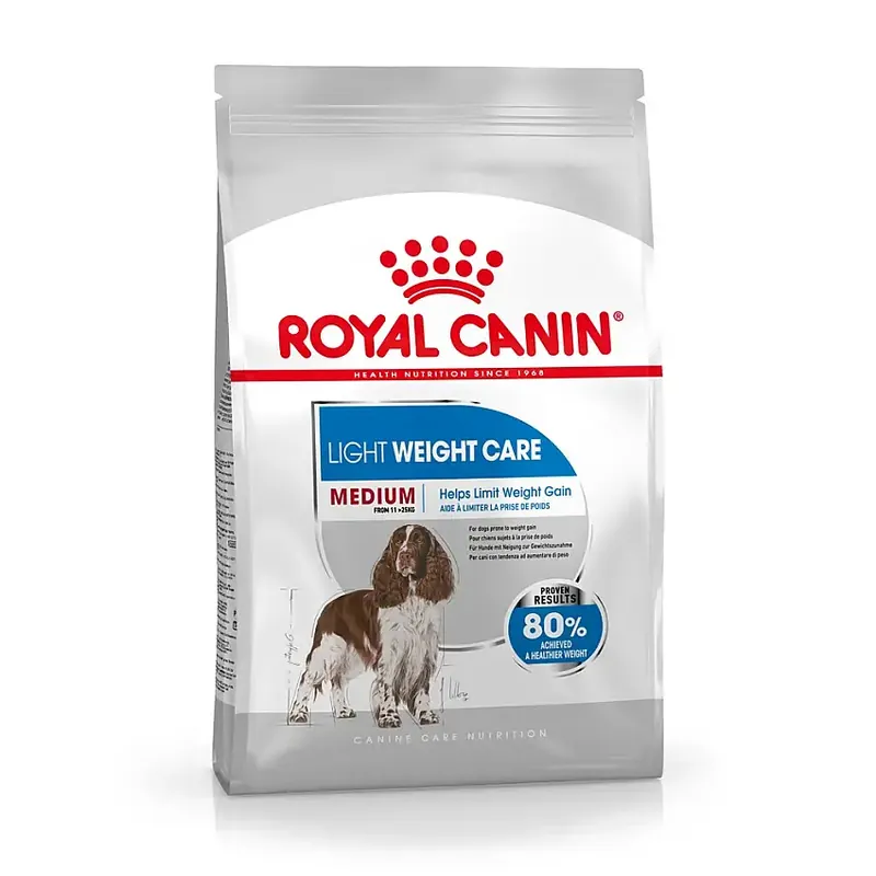 Royal Canin Light Weight Care MEDIUM Torrfoder för hund 12 kg - Begränsat lager