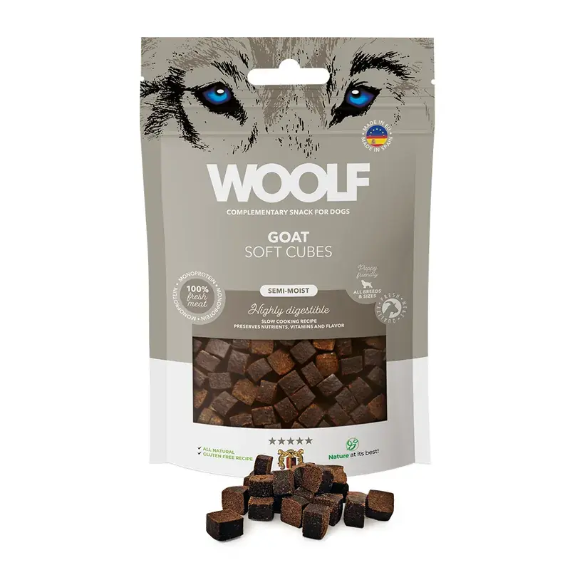 Enkel retur | WOOLF Soft Cubes – Goat