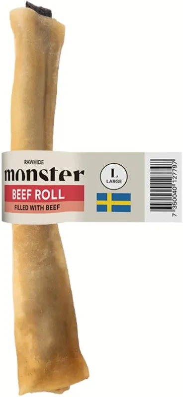 Säker betalning - Monster Raw Beef Filled Beef L 28cm