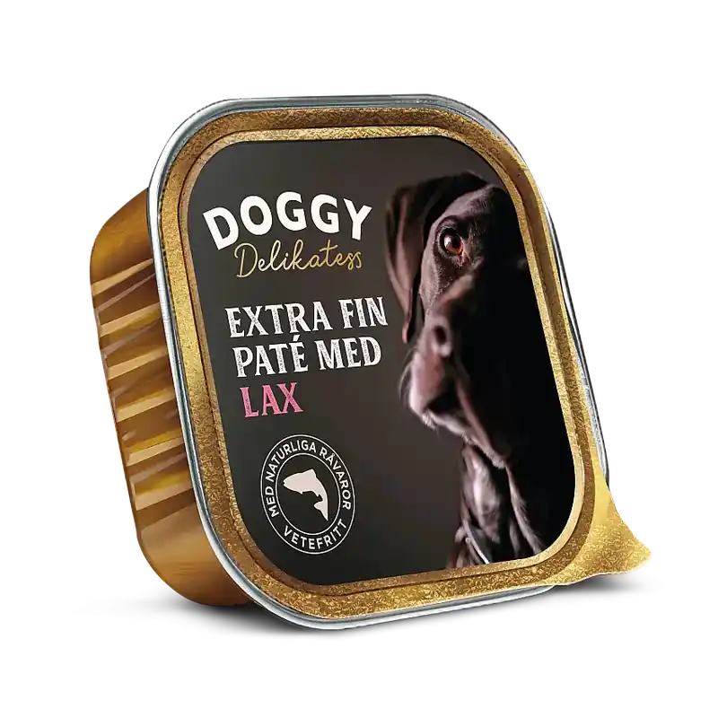 Delikatess Paté Våtfoder för hund med Lax 150g-465862 | Spara nu