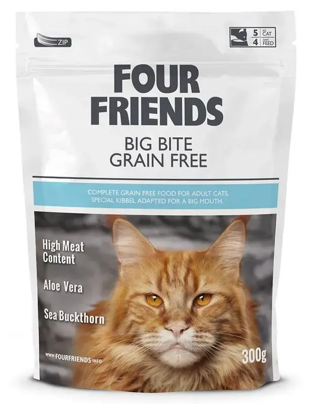 Tillverkarpris | FourFriends BigBite Grainfree 300g