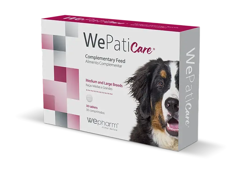 Kompletteringsfoder WePharm WePaticare Medium & Large Breeds 30 st | Premiumkvalitet