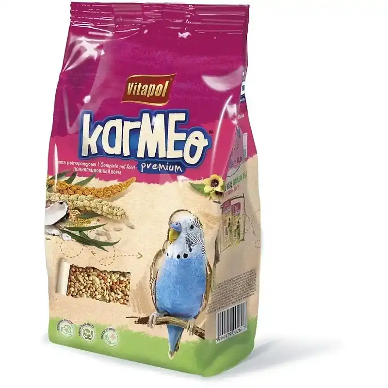 Slutrea | VITAPOL Premium foder för vågsvansade parakiter 500g