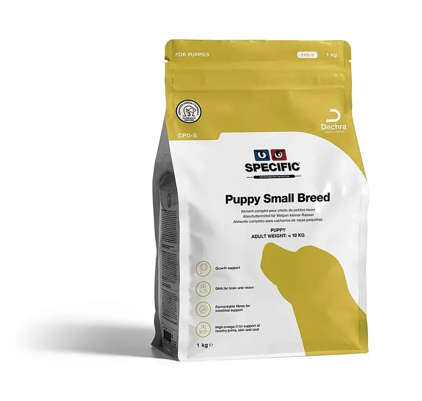Specific CPD-S Puppy Small Breed 1 kg - Efterfrågad