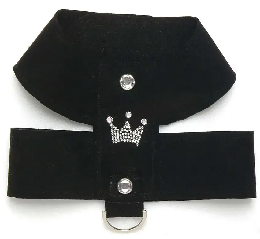 Passa på | Plush Crown Sele Svart – Large