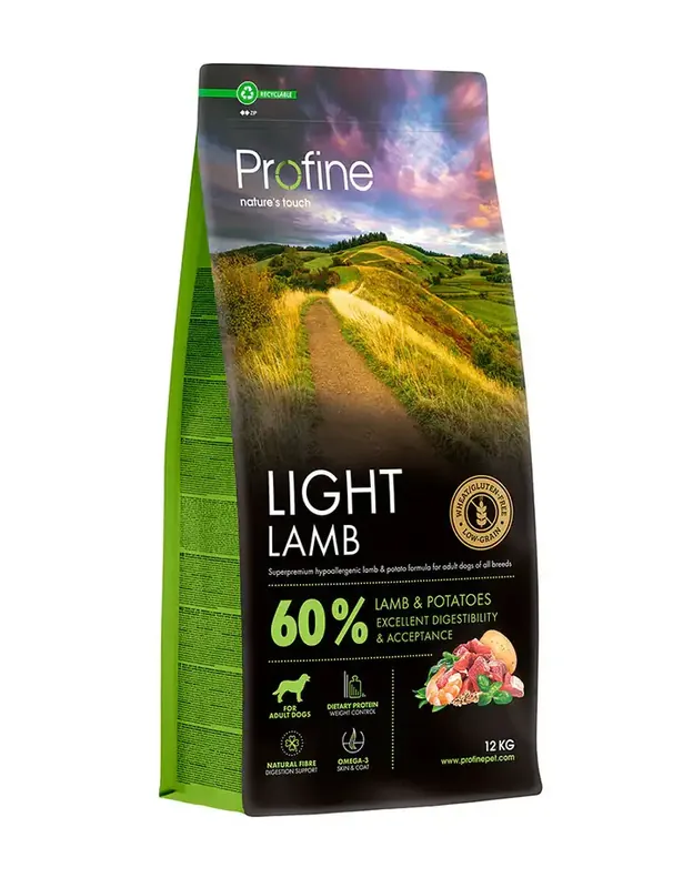 Endast denna vecka | Dog Light Lamb & Potatoes Hundfoder 3kg-CW453915