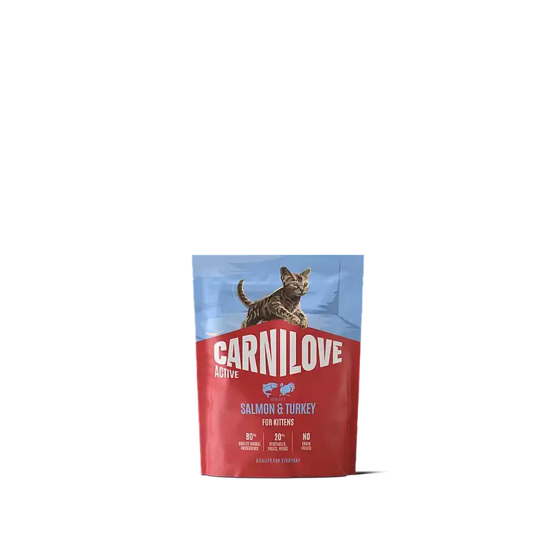 Skaffa nu | CL Active Cat Salmon & Turkey for Kittens 400 g
