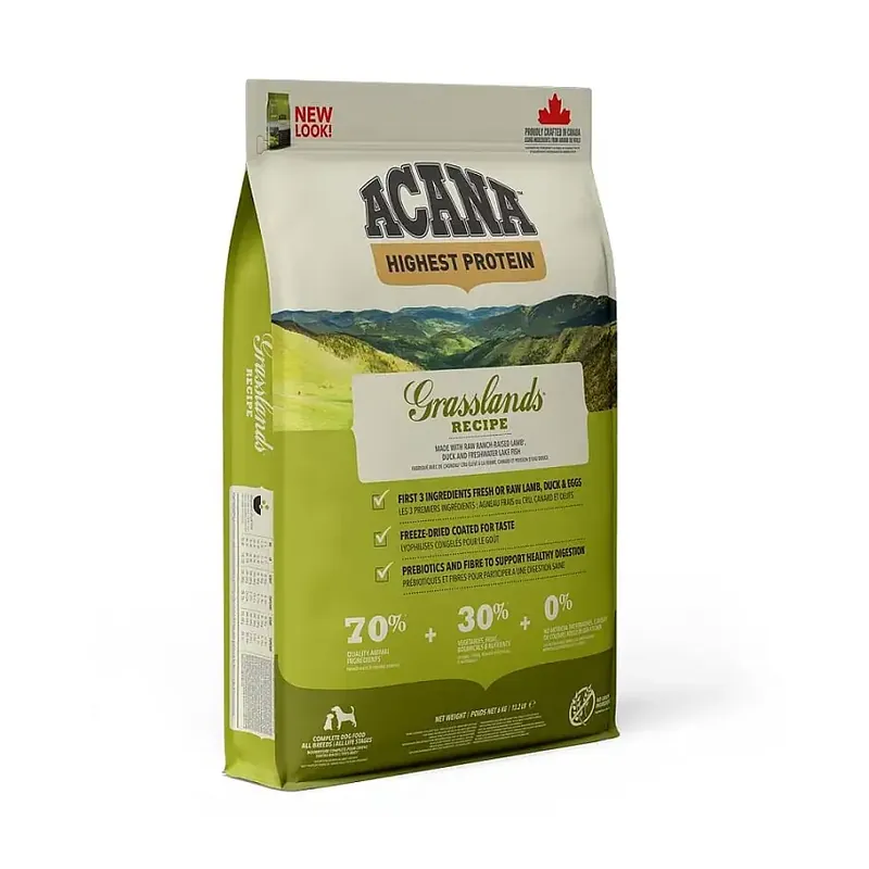 ACANA Grasslands Dog 6 kg - Rekommenderas