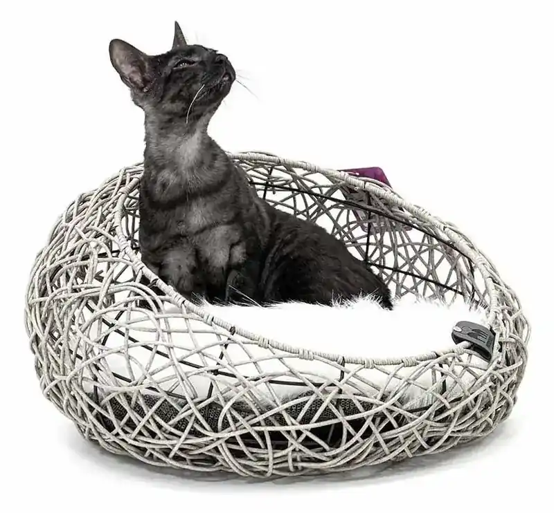 Kattkorg Oslo Grå PetRebels | Premiumkvalitet