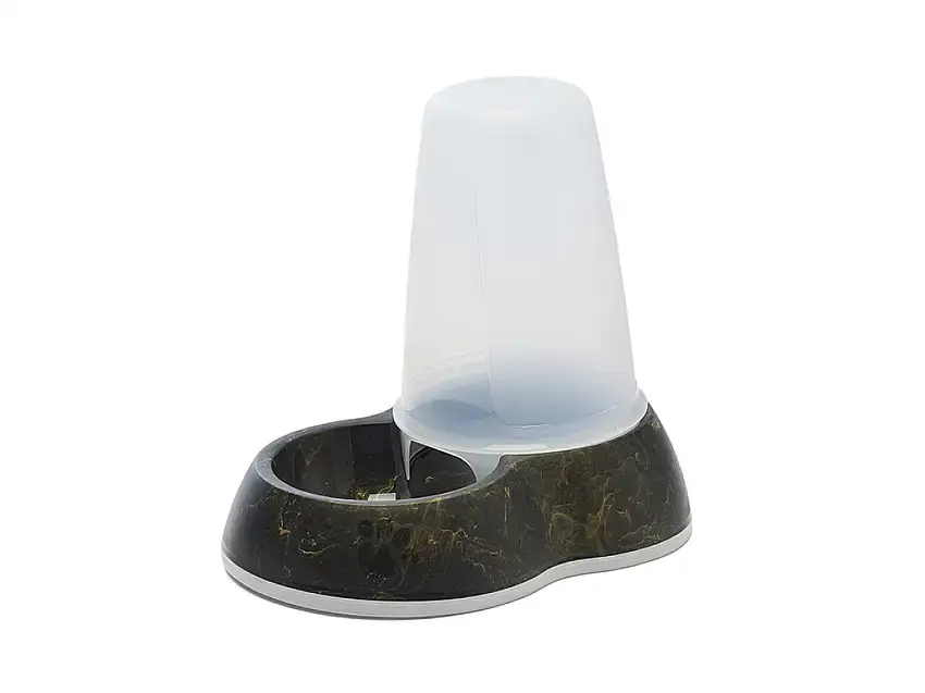 Bästsäljare | Foderautomat Loop Marble/Black Gold-C359366