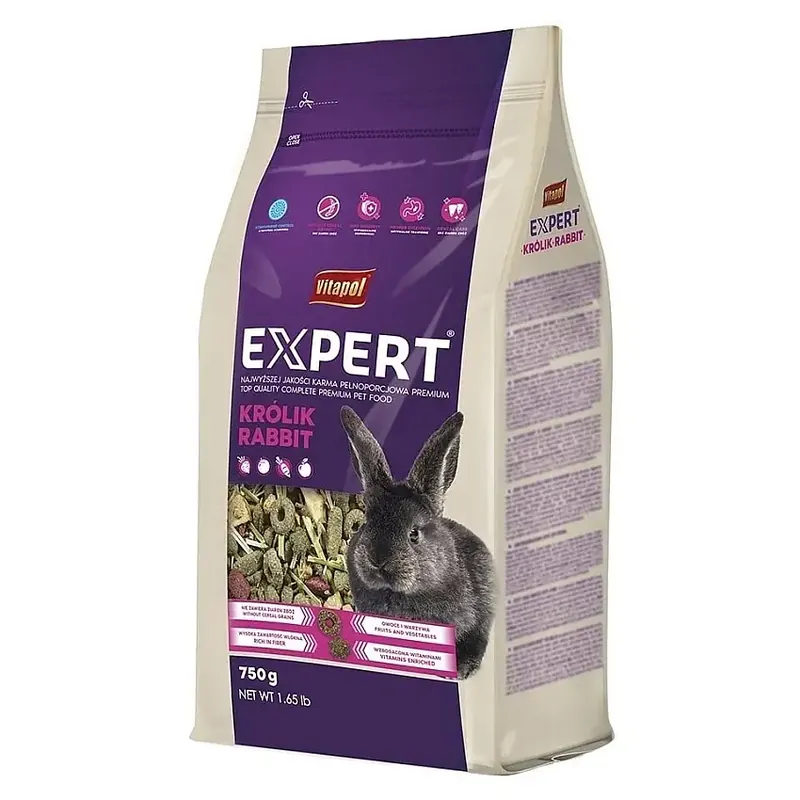 Bara denna vecka | VITAPOL Expertfoder för kaniner 750g