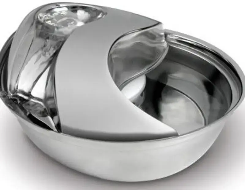 Raindrop vattenfontän rostfri 2,8 liter - Gratis retur