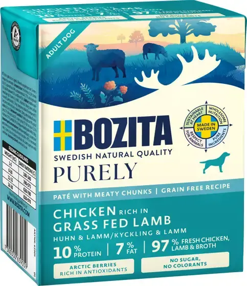 Purely Dog Paté Lamb Våtfoder 370g-465980 - Favorit hos kunderna
