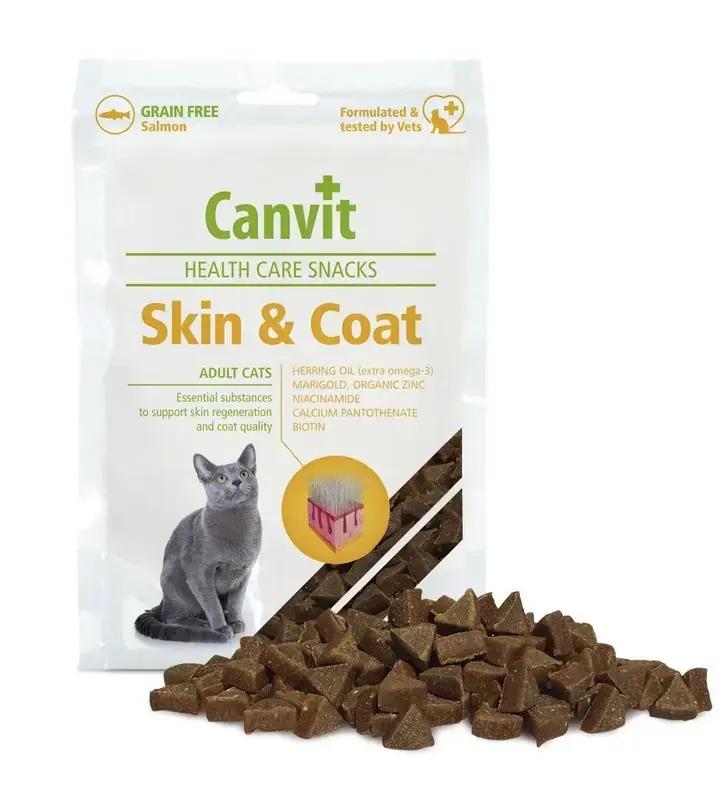 Nyligen lanserat | Canvit Cat Snack Skin & Coat