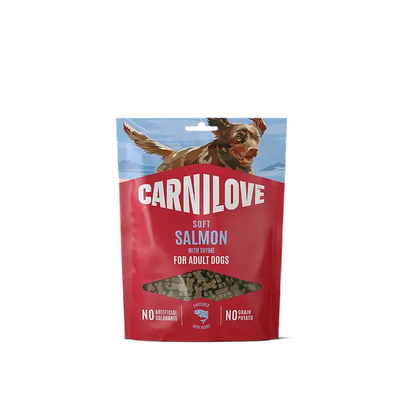 CL Dog Soft Snack Salmon with Thyme small bite 200 g | Expressfrakt