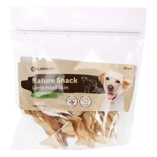 Nature Snack tuggchips lamm 15cm 200g - I lager
