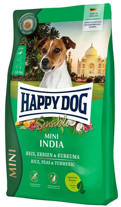 HappyDog Sens. Mini India, 4 kg | Extra bra pris