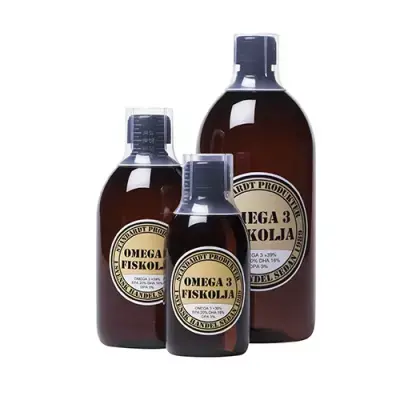 Standardt Omega3 Fiskolja 500 ml | Spara nu