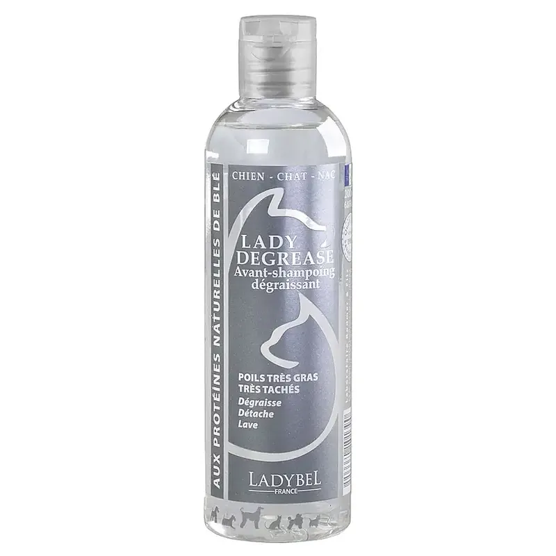 Kanonpris - Ladybel Degrease Pre-Schampo för Hund & Katt 200 ml